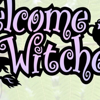 Intra απο ξύλο plywood 3mm-4mm πάχος – Welcome Witches Halloween Sign Laser Δίασταση  40x30 cm INTRAFABR-73486857 - Image 3