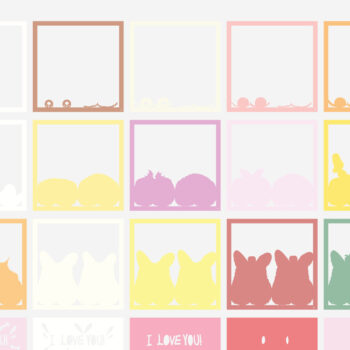 Intra απο ξύλο plywood 3mm-4mm πάχος – Welsh Corgi Couple Valentine 3D Box Δίασταση  20x20 cm INTRAFABR-85976336 - Image 4