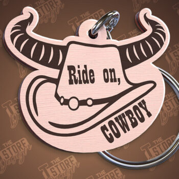 Intra απο ξύλο plywood 3mm-4mm πάχος – Πακέτο σχεδίασης κοπής με λέιζερ Western Keychain Δίασταση  5x5 cm INTRAFABR-100061267 - Image 8