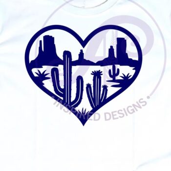 Intra απο ξύλο plywood 3mm-4mm πάχος – Δυτική σκηνή τοίχου καρδιών καουμπόη Δίασταση  40x30 cm INTRAFABR-123595330 - Image 3