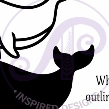 Intra απο ξύλο plywood 3mm-4mm πάχος – Σύμβολο ονόματος περίγραμμα φάλαινας δύο επιπέδων Δίασταση  20x20 cm INTRAFABR-111250210 - Image 4