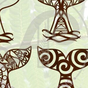 Intra απο ξύλο plywood 3mm-4mm πάχος – Αρχεία Cut Designs Whale Tail Δίασταση  40x30 cm INTRAFABR-68417454