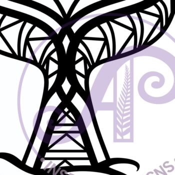 Intra απο ξύλο plywood 3mm-4mm πάχος – Αρχεία Cut Designs Whale Tail Δίασταση 40x30 cm INTRAFABR-68417454 - Image 3