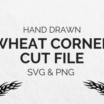 Intra απο ξύλο plywood 3mm-4mm πάχος – Γωνίες σίτου, PNG, Cut & Engraving Δίασταση  20x20 cm INTRAFABR-122934071 - Image 1