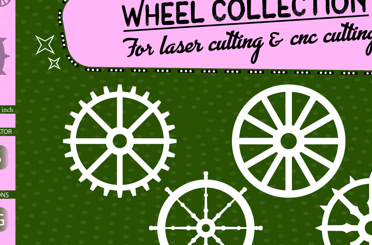 Intra απο ξύλο plywood 3mm-4mm πάχος – Συλλογή τροχών Δίασταση  20x20 cm INTRAFABR-29636474