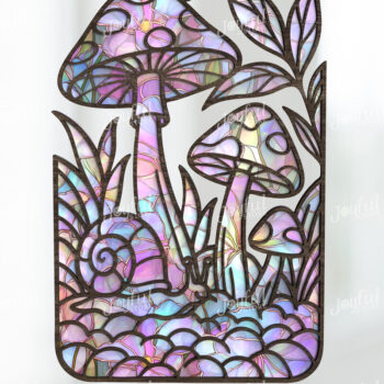 Intra απο ξύλο plywood 3mm-4mm πάχος – Whimsical Nature Suncatcher Bundle Δίασταση  20x20 cm INTRAFABR-124400788 - Image 2