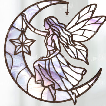 Intra απο ξύλο plywood 3mm-4mm πάχος – Whimsical Nature Suncatcher Bundle Δίασταση  20x20 cm INTRAFABR-124400788 - Image 11