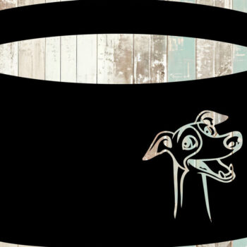 Intra απο ξύλο plywood 3mm-4mm πάχος – Αρχείο αποκοπής αυτοκόλλητου αυτοκινήτου Whippet Design Δίασταση  40x30 cm INTRAFABR-102484088 - Image 1