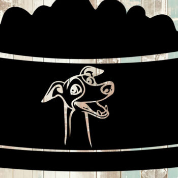 Intra απο ξύλο plywood 3mm-4mm πάχος – Αρχείο αποκοπής αυτοκόλλητου αυτοκινήτου Whippet Design Δίασταση  40x30 cm INTRAFABR-102484135 - Image 1