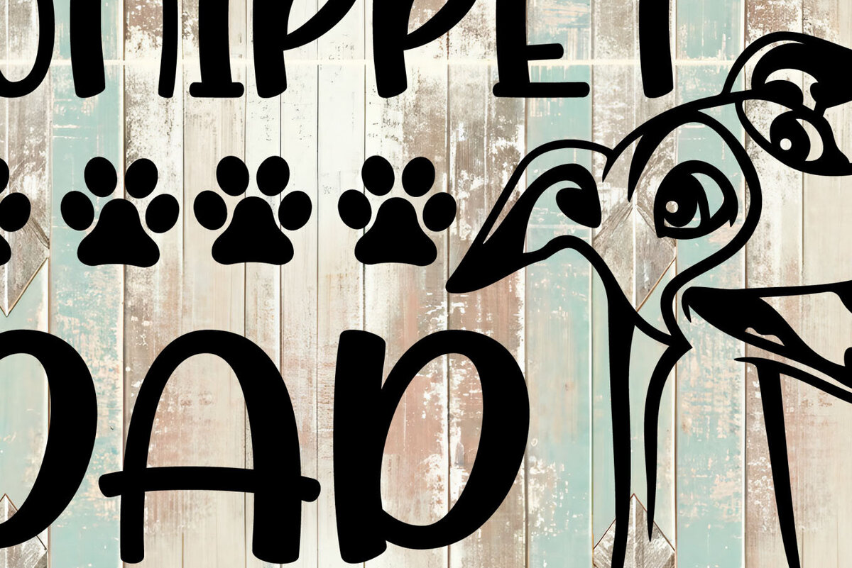 Intra απο ξύλο plywood 3mm-4mm πάχος – Αρχείο αποκοπής αυτοκόλλητου αυτοκινήτου Whippet Design Δίασταση  40x30 cm INTRAFABR-102484297