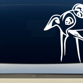 Intra απο ξύλο plywood 3mm-4mm πάχος – Αρχείο αποκοπής αυτοκόλλητου αυτοκινήτου Whippet Design Δίασταση  40x30 cm INTRAFABR-102483940 - Image 2