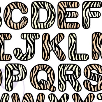 Intra απο ξύλο plywood 3mm-4mm πάχος – Wild Animal Print Γράμματα Alphabet X 78 Δίασταση 20x20 cm INTRAFABR-78170192 - Image 5