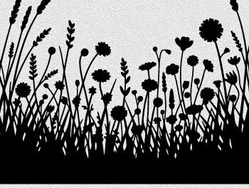 Intra απο ξύλο plywood 3mm-4mm πάχος – Wild Flower Garden Wall Art 1576 Δίασταση  40x30 cm INTRAFABR-121541417 - Image 4