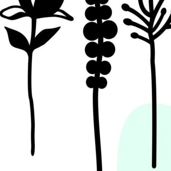 Intra απο ξύλο plywood 3mm-4mm πάχος – Μπουκέτο με άγρια ​​λουλούδια Files Cut Laser Δίασταση  20x20 cm INTRAFABR-38056642 - Image 1