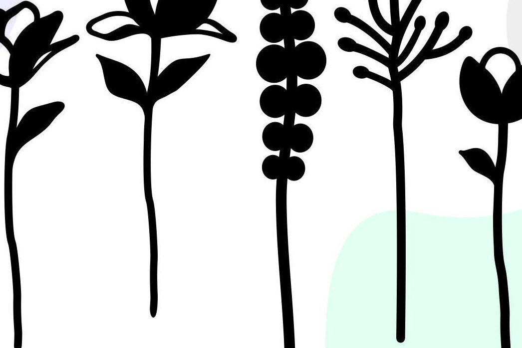 Intra απο ξύλο plywood 3mm-4mm πάχος – Μπουκέτο με άγρια ​​λουλούδια Files Cut Laser Δίασταση  20x20 cm INTRAFABR-38056642