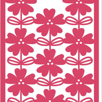 Intra απο ξύλο plywood 3mm-4mm πάχος – Κάρτα Wild Rose Flower Δίασταση  20x20 cm INTRAFABR-14346515 - Image 1