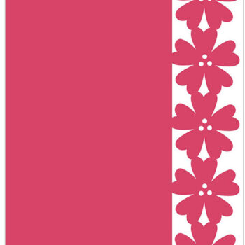 Intra απο ξύλο plywood 3mm-4mm πάχος – Κάρτα με δαντέλα άγριο τριαντάφυλλο Δίασταση  20x20 cm INTRAFABR-14346665 - Image 1