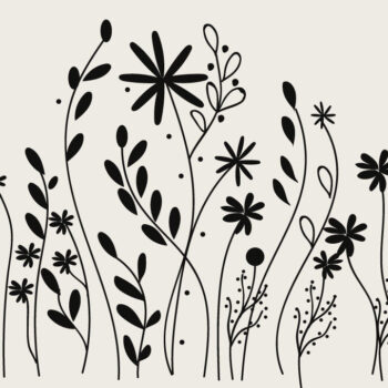 Intra απο ξύλο plywood 3mm-4mm πάχος – Πακέτο Wildflower Flower Δίασταση  20x20 cm INTRAFABR-62422058 - Image 1