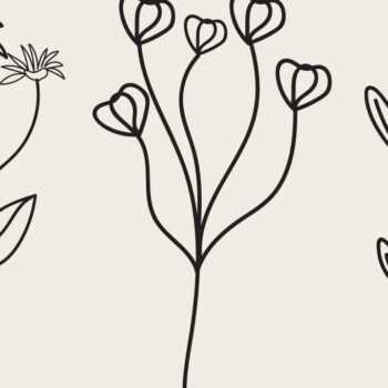 Intra απο ξύλο plywood 3mm-4mm πάχος – Wildflower Spring Flower Δίασταση  20x20 cm INTRAFABR-62504842 - Image 1