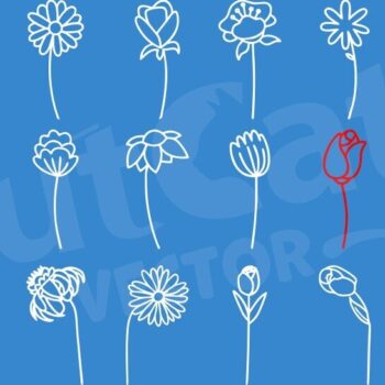 Intra απο ξύλο plywood 3mm-4mm πάχος – Μπουκέτο αγριολούλουδα για τη μαμά 116 Λουλούδια Δίασταση  20x20 cm INTRAFABR-120530210 - Image 4