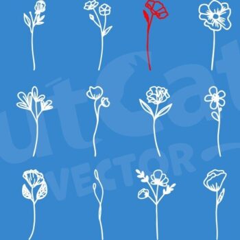 Intra απο ξύλο plywood 3mm-4mm πάχος – Μπουκέτο αγριολούλουδα για τη μαμά 116 Λουλούδια Δίασταση  20x20 cm INTRAFABR-120530210 - Image 6