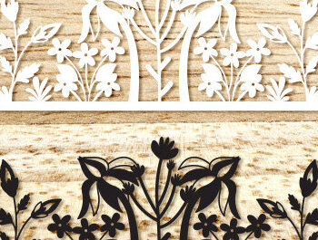 Intra απο ξύλο plywood 3mm-4mm πάχος – Wildflowers Art Wall Art Δίασταση  40x30 cm INTRAFABR-89516846 - Image 1
