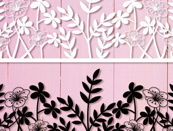 Intra απο ξύλο plywood 3mm-4mm πάχος – Wildflowers Art Wall Art Δίασταση  40x30 cm INTRAFABR-89595266 - Image 1