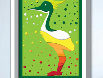 Intra απο ξύλο plywood 3mm-4mm πάχος – Wildlife Shadow Box Διακόσμηση τοίχου με λέιζερ Δίασταση  20x20 cm INTRAFABR-70854893 - Image 1