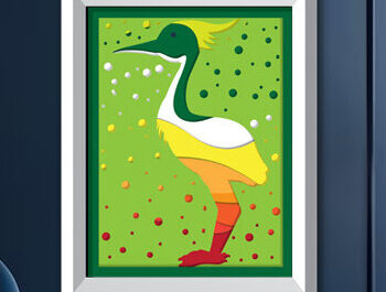 Intra απο ξύλο plywood 3mm-4mm πάχος – Wildlife Shadow Box Διακόσμηση τοίχου με λέιζερ Δίασταση  20x20 cm INTRAFABR-70854893 - Image 2