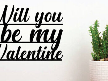 Intra απο ξύλο plywood 3mm-4mm πάχος – Will You Be My Valentine Laser, metal Δίασταση  20x20 cm INTRAFABR-87758590 - Image 2