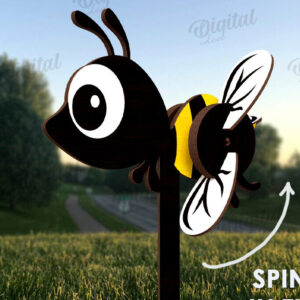 Intra απο ξύλο plywood 3mm-4mm πάχος – Windmill Garden Decor Cut Laser Δίασταση  20x20 cm INTRAFABR-123089789