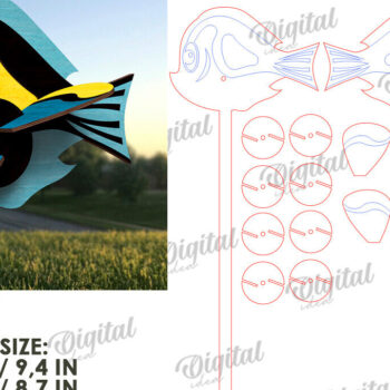 Intra απο ξύλο plywood 3mm-4mm πάχος – Windmill Garden Decors Bundle Cut Laser Δίασταση  20x20 cm INTRAFABR-122879081 - Image 6