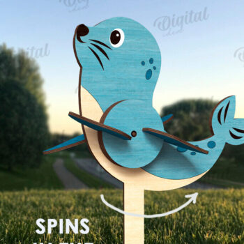 Intra απο ξύλο plywood 3mm-4mm πάχος – Windmill Garden Decors Bundle Cut Laser Δίασταση  20x20 cm INTRAFABR-122879081 - Image 9