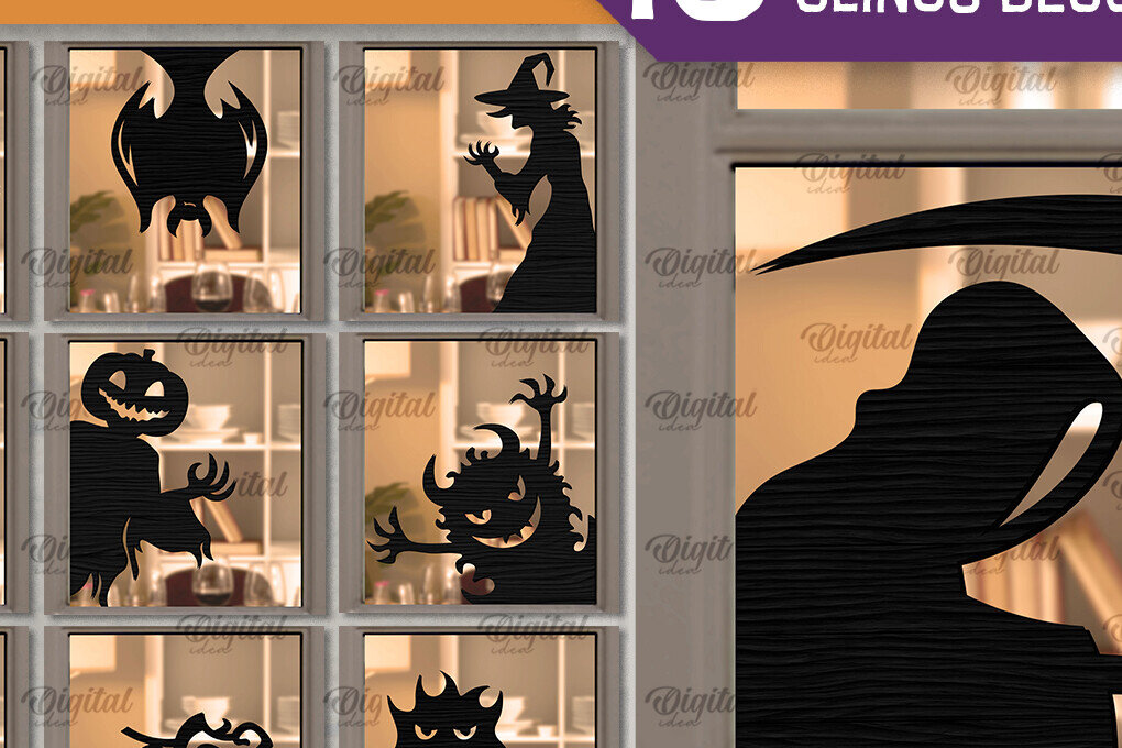 Intra απο ξύλο plywood 3mm-4mm πάχος – Διακόσμηση παραθύρων. Πακέτο αποκριών Δίασταση  20x20 cm INTRAFABR-107496503