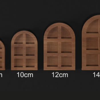 Intra απο ξύλο plywood 3mm-4mm πάχος – Πρότυπο πλαισίου παραθύρου 133 Δίασταση  20x20 cm INTRAFABR-118106824 - Image 3