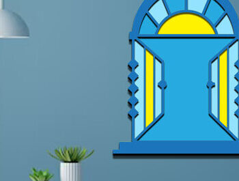 Intra απο ξύλο plywood 3mm-4mm πάχος – Παράθυρο Design, Wall Art Δίασταση  40x30 cm INTRAFABR-68800523 - Image 1