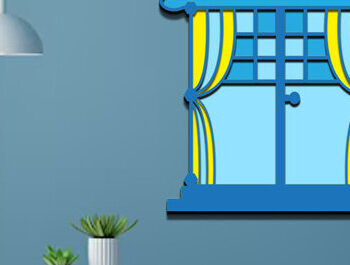 Intra απο ξύλο plywood 3mm-4mm πάχος – Παράθυρο Design, Wall Art Δίασταση  40x30 cm INTRAFABR-68800534 - Image 1