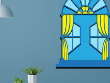 Intra απο ξύλο plywood 3mm-4mm πάχος – Παράθυρο Design, Wall Art Δίασταση  40x30 cm INTRAFABR-68800551 - Image 1