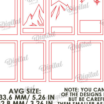 Intra απο ξύλο plywood 3mm-4mm πάχος –  κοπής με λέιζερ Led νυχτερινού παραθύρου Δίασταση  20x20 cm INTRAFABR-107961035 - Image 3