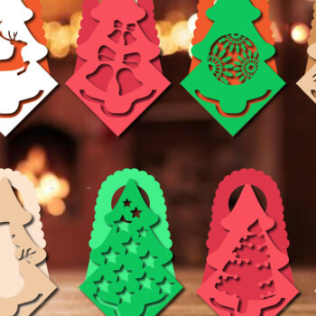 Intra απο ξύλο plywood 3mm-4mm πάχος – Πακέτο δώρου με μπουκάλι κρασιού Mega Δίασταση  20x20 cm INTRAFABR-81097979 - Image 5