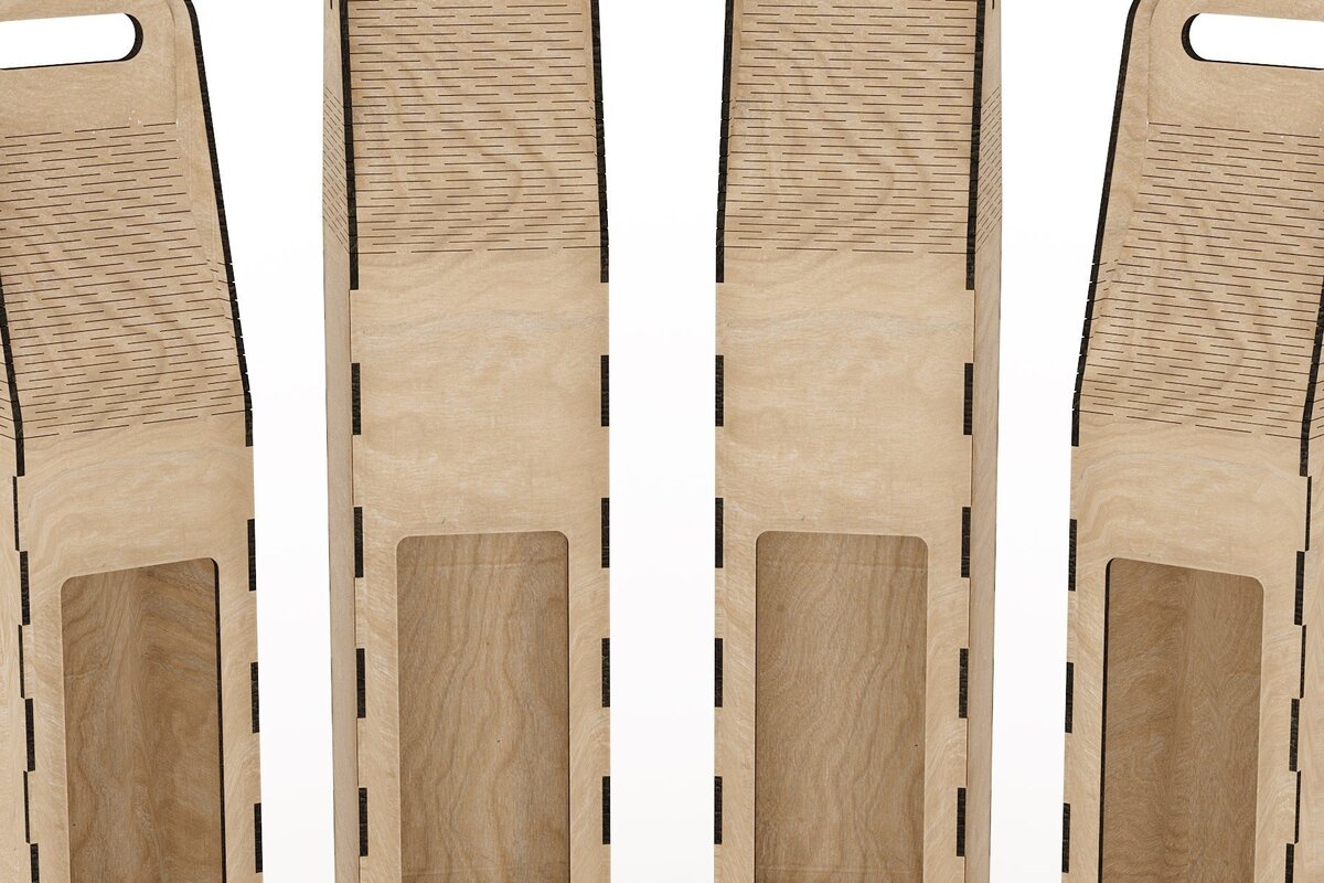 Intra απο ξύλο plywood 3mm-4mm πάχος – Μεταφορέας κουτιού κρασιού Δίασταση  20x20 cm INTRAFABR-36811877