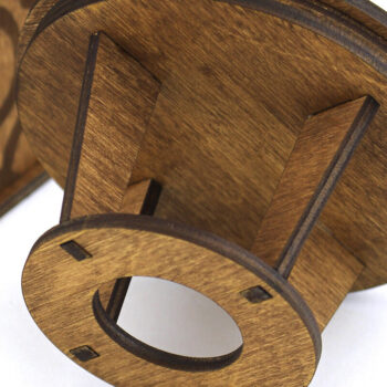 Intra απο ξύλο plywood 3mm-4mm πάχος – Κουτί κρασιού. Αρχείο κοπής με λέιζερ Δίασταση  20x20 cm INTRAFABR-88360016 - Image 6