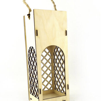 Intra απο ξύλο plywood 3mm-4mm πάχος – Κουτί κρασιού. Αρχείο κοπής με λέιζερ Δίασταση  20x20 cm INTRAFABR-82177713 - Image 3