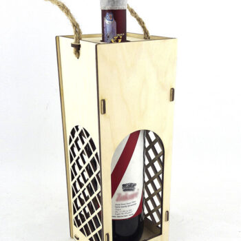 Intra απο ξύλο plywood 3mm-4mm πάχος – Κουτί κρασιού. Αρχείο κοπής με λέιζερ Δίασταση  20x20 cm INTRAFABR-82177713 - Image 9