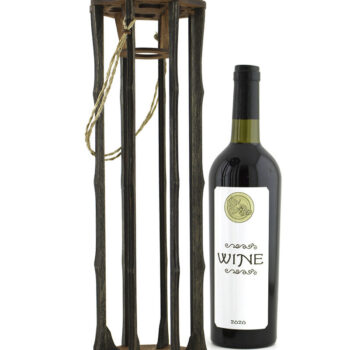 Intra απο ξύλο plywood 3mm-4mm πάχος – Αρχείο Λέιζερ Wine Box. Cdr, Dxf, Ai, Δίασταση  20x20 cm INTRAFABR-95171515 - Image 2