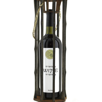 Intra απο ξύλο plywood 3mm-4mm πάχος – Αρχείο Λέιζερ Wine Box. Cdr, Dxf, Ai, Δίασταση  20x20 cm INTRAFABR-95171515 - Image 6