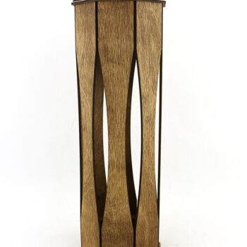 Intra απο ξύλο plywood 3mm-4mm πάχος – Κουτί κρασιού. Αρχείο λέιζερ Δίασταση  20x20 cm INTRAFABR-91360754 - Image 4