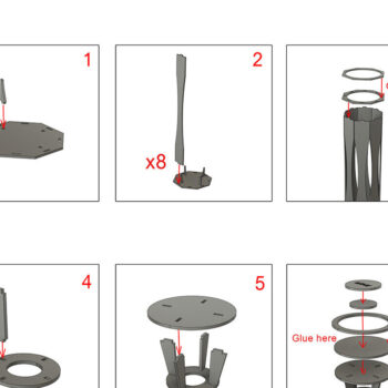 Intra απο ξύλο plywood 3mm-4mm πάχος – Κουτί κρασιού. Αρχείο λέιζερ Δίασταση  20x20 cm INTRAFABR-91360754 - Image 8
