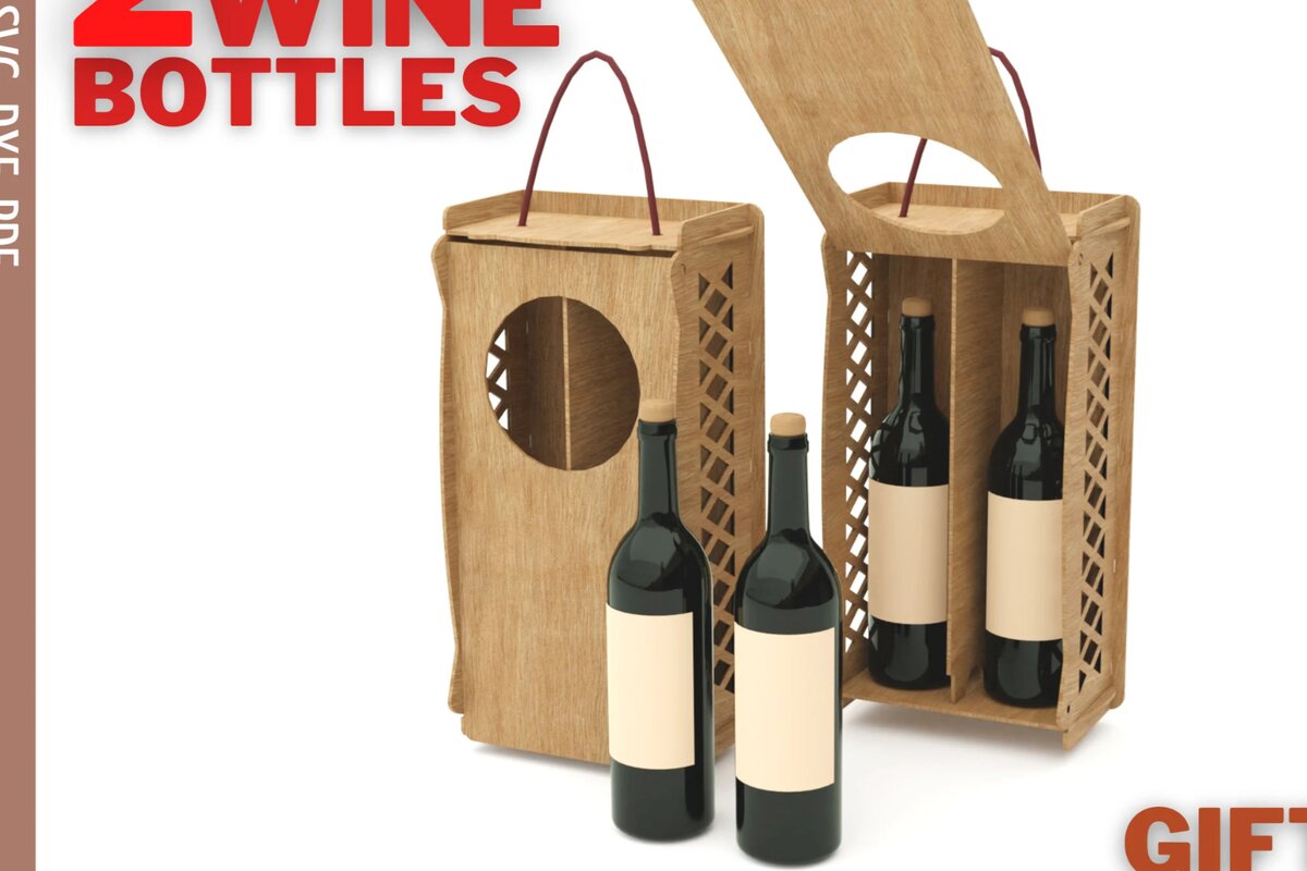 Intra απο ξύλο plywood 3mm-4mm πάχος – Κουτί κρασιού με κομμένο αρχείο με ανοιγόμενο καπάκι Δίασταση  20x20 cm INTRAFABR-104823983