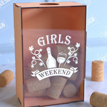 Intra απο ξύλο plywood 3mm-4mm πάχος – Πακέτο σχεδίασης με Wine Cork Box Δίασταση  20x20 cm INTRAFABR-99640865 - Image 6